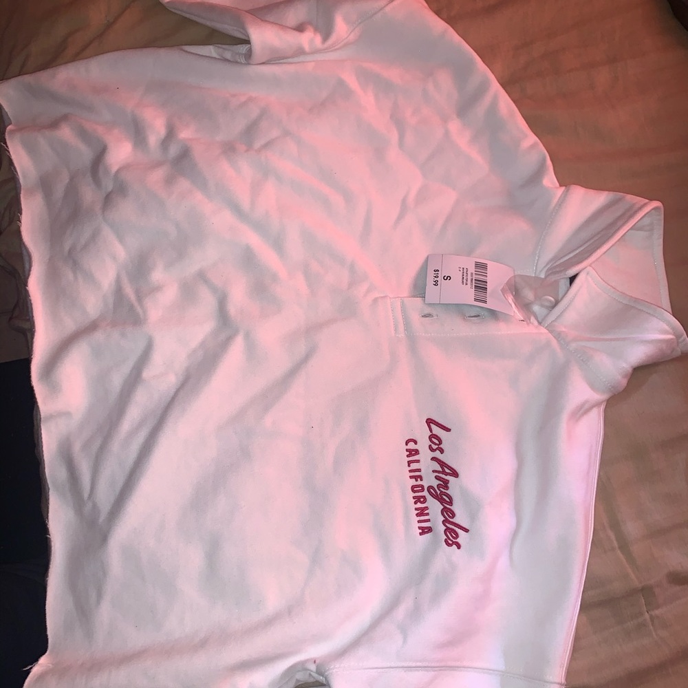 Sweatshirt half shirt